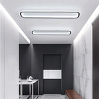 Arisha Minimalista Rettangolare Metallo/Silicone Plafoniere Soggiorno