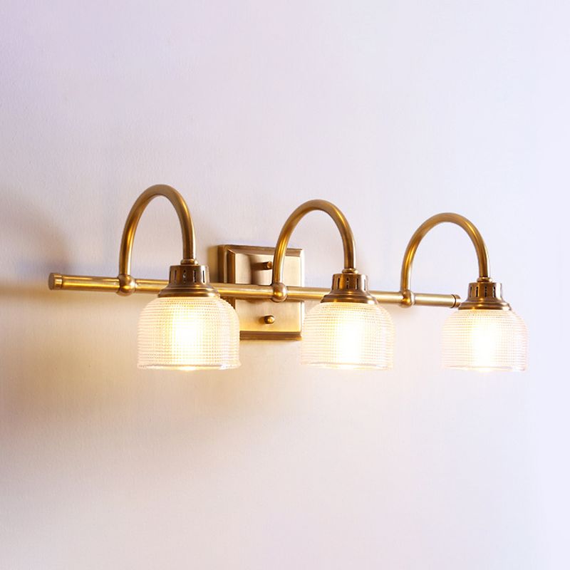 Lampada da parete Arisha in vetro prismatico