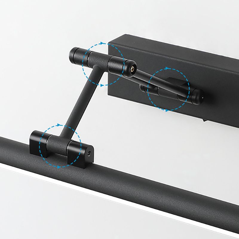Specchio Moderno Volo Specchio Frontale Lampada da Parete LED in Metallo