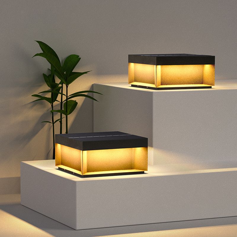 Lampade da Esterno Elow Moderno Quadrato Solare