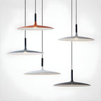 Larkin White Saucer Pendant Light
