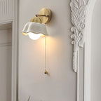 Lampada da Parete Semplice in Ceramica Medievale