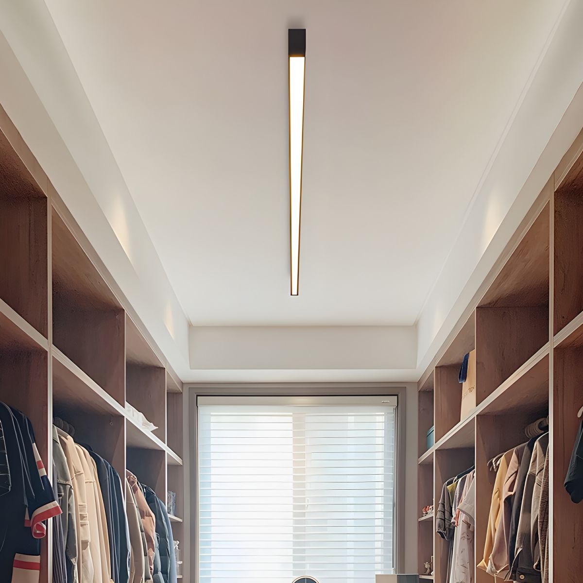 Lampada da soffitto a striscia lunga minimalista moderna