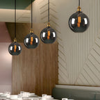 UrbanVibe Light - Lampada a sospensione in vetro vintage americano