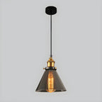 UrbanVibe Light - Lampada a sospensione in vetro vintage americano