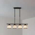 Nira | Lampada a sospensione in vetro multi-testa moderna nordica