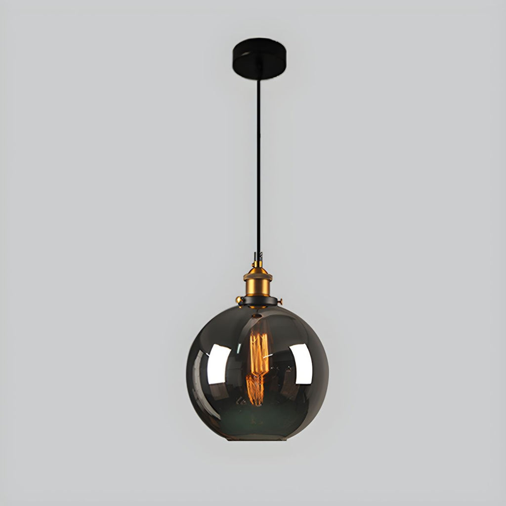 UrbanVibe Light - Lampada a sospensione in vetro vintage americano