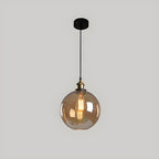 UrbanVibe Light - Lampada a sospensione in vetro vintage americano