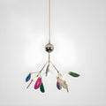Lampada a Sospensione in Agata con Ramo Elegante Nordic