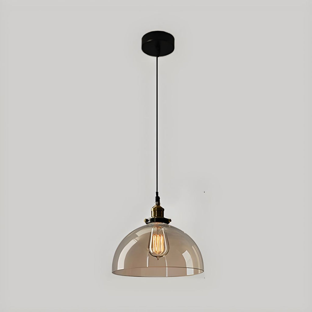 UrbanVibe Light - Lampada a sospensione in vetro vintage americano