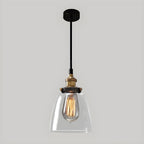 UrbanVibe Light - Lampada a sospensione in vetro vintage americano