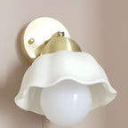 Lampada da Parete Semplice in Ceramica Medievale