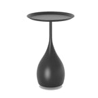 Tavolo Metallico Rotondo con Base Tavolo da Fumare in Stile Medievale Moderno