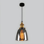 UrbanVibe Light - Lampada a sospensione in vetro vintage americano