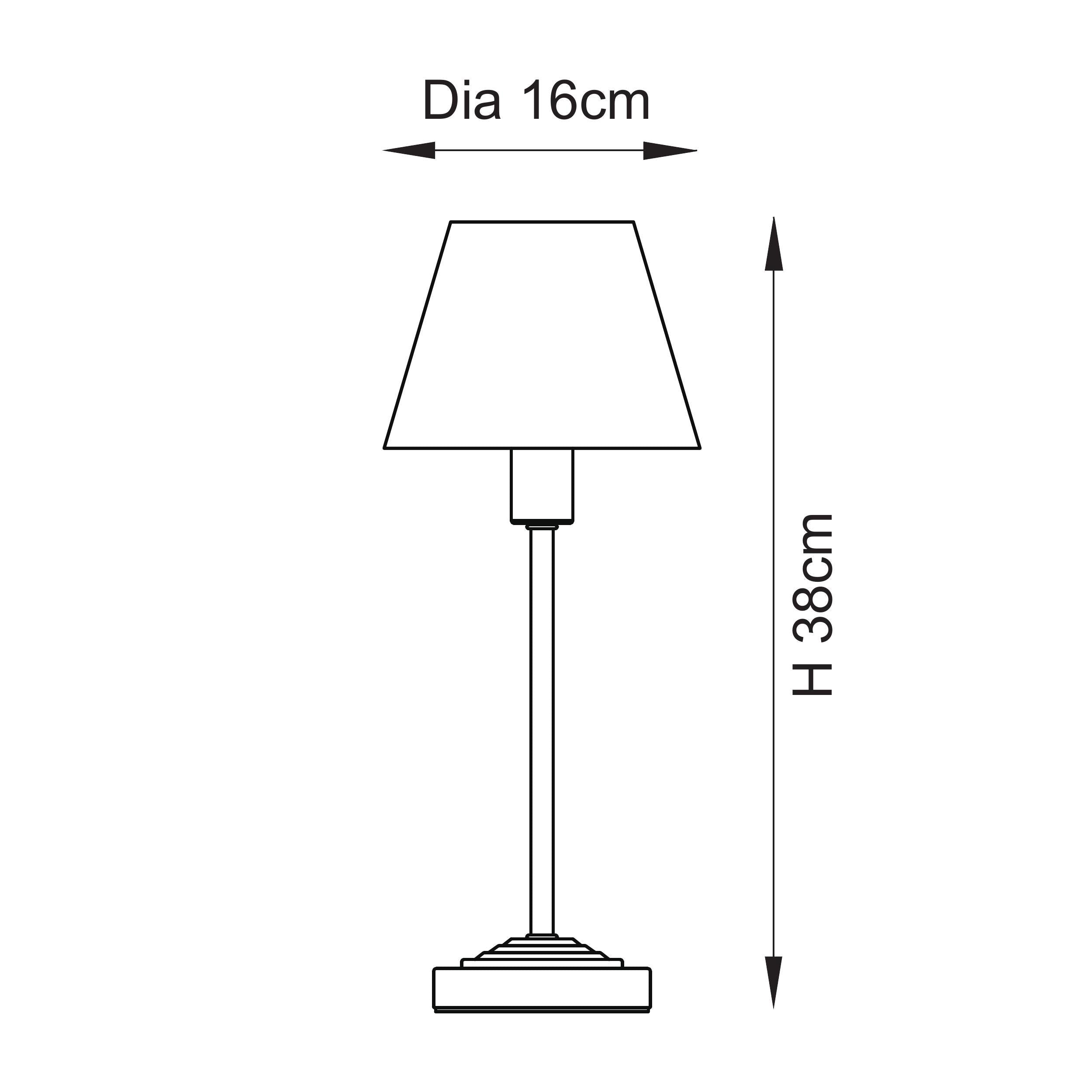 Lampada da Tavolo in Ottone Rise & Paralume Ikat Bianco Vintage 16cm