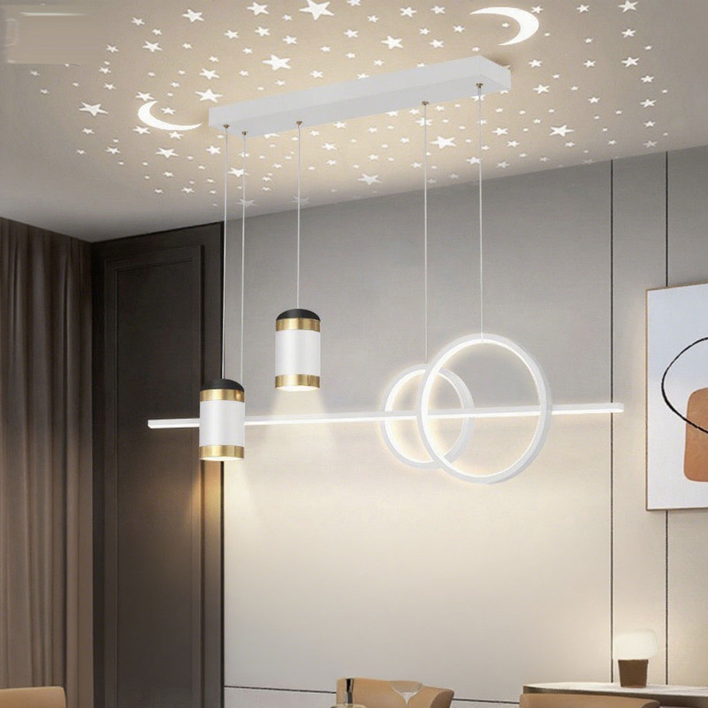 Lampadario Proiettore Moderno Semplice con Cielo Stellato
