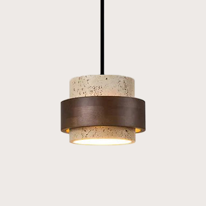 Lampada a Sospensione Retro Stone Wabi-Sabi