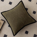 Fodere per Cuscini con Bordo Nero in Stile Retro Francese