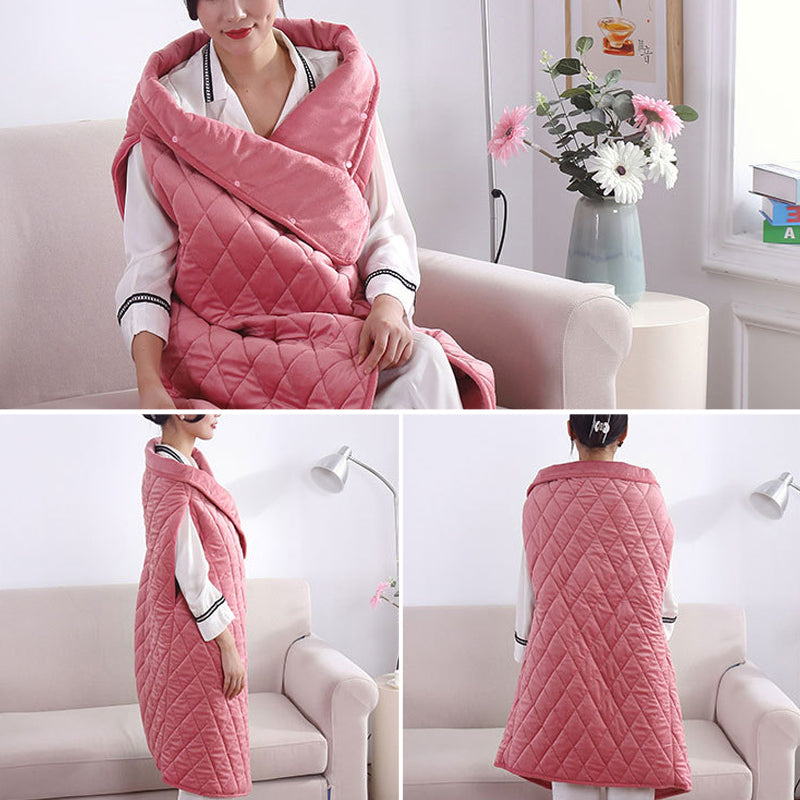Coperta Elettrica USB – Morbida e Portatile Coperta Riscaldata con Riscaldamento Rapido