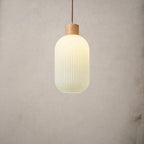 Lampadario in Vetro Rotondo Retro