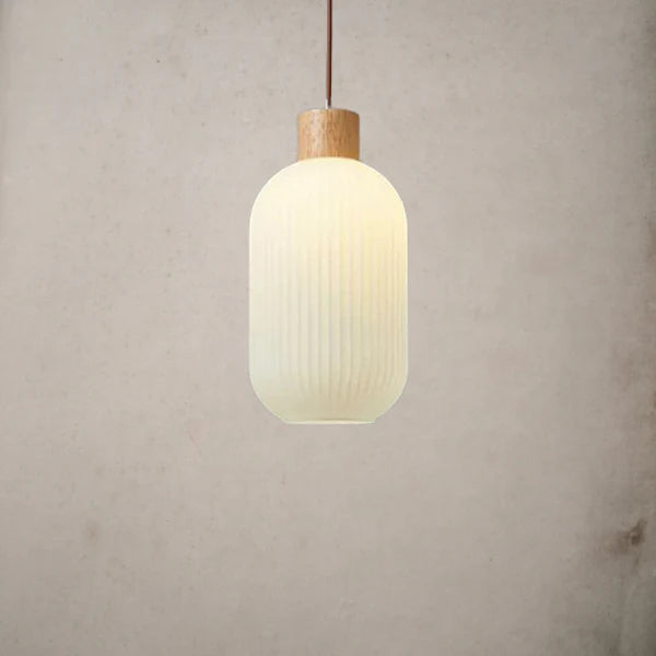 Lampadario in Vetro Rotondo Retro