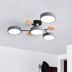 Lampada da soffitto LED circolare acrilica moderna nordica