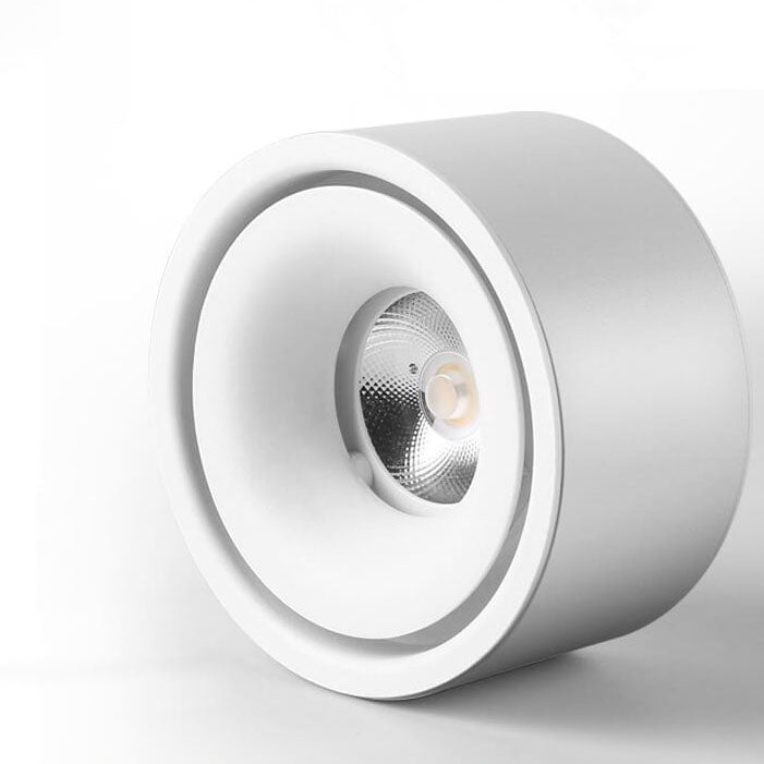 Lampada da parete LED rotonda in alluminio pieghevole e rotante minimalista moderna per soggiorno e camera da letto