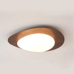 Plafoniera LED a Incasso in Legno con Venature Nordic Iron