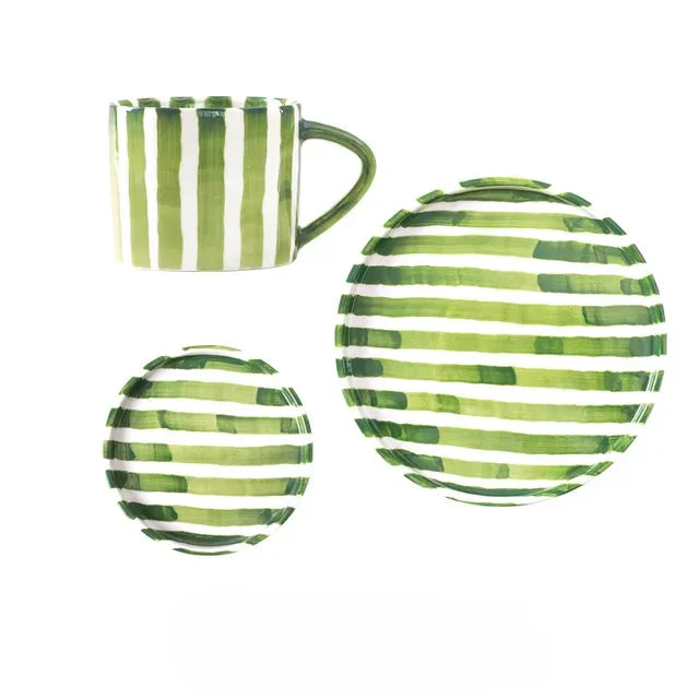 Set di Piatto e Tazza Saint Paul - 3 Pezzi
