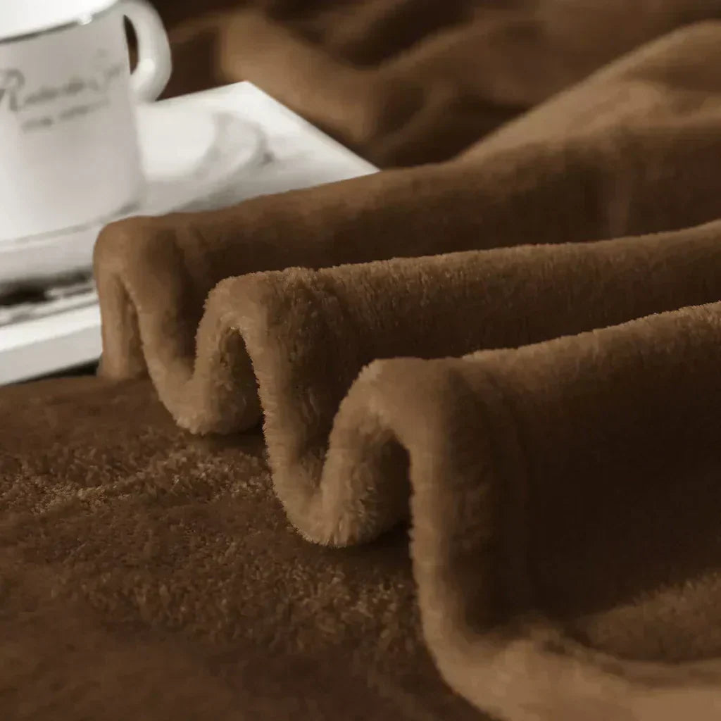 Coperta in Fleece Extra Morbida – Coperta Confortevole per Ogni Stagione