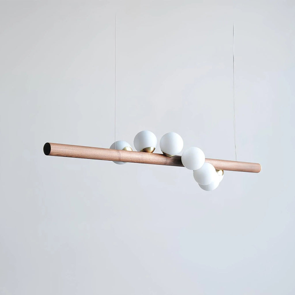Lampada a Sospensione Moderna Rotonda in Vetro