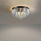 Moderna Luce da Soffitto Rotonda in Cristallo
