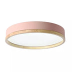Semplice Lampada da Soffitto LED Acrilico Rotonda