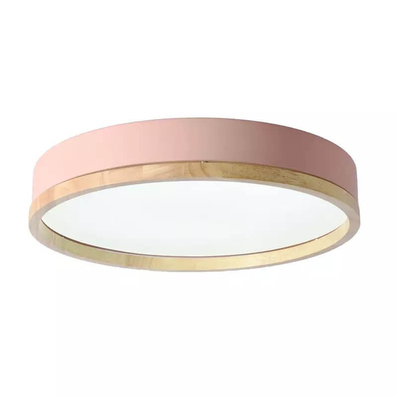 Semplice Lampada da Soffitto LED Acrilico Rotonda