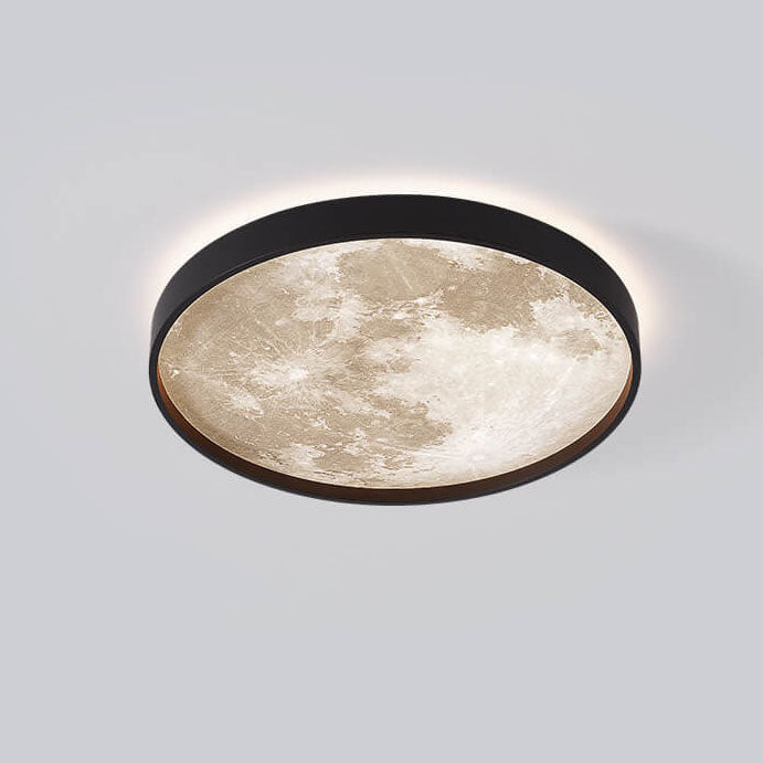 Moderna Lampada da Soffitto LED a Incasso Rotonda in Ferro Acrilico Minimalista per Soggiorno