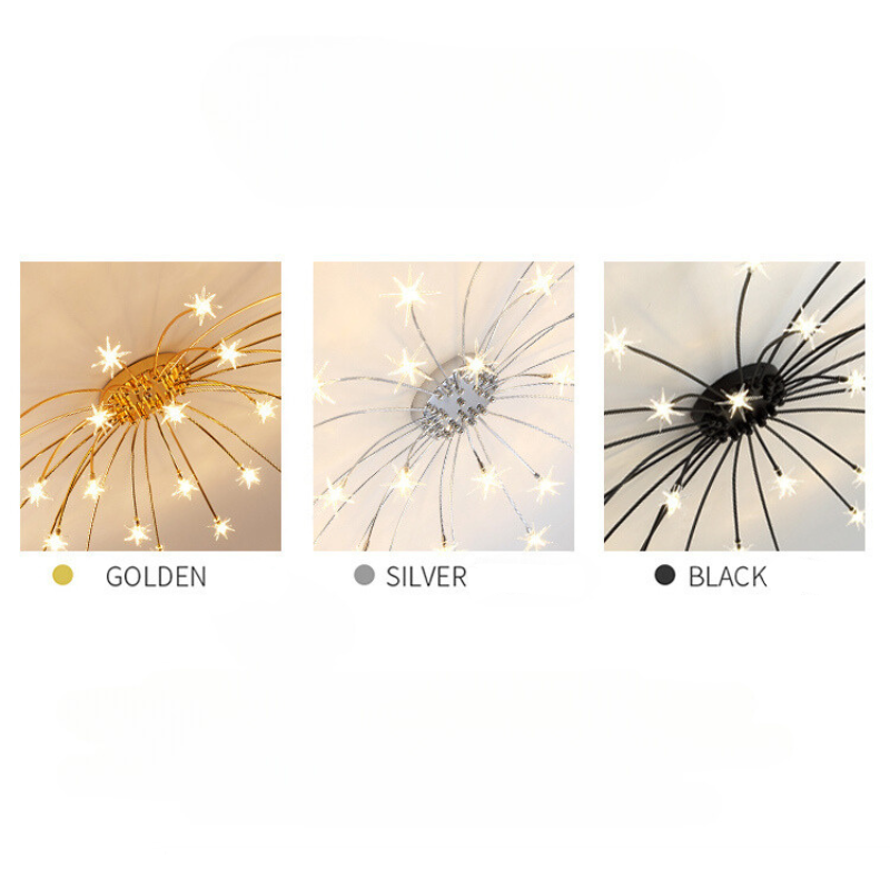 Arisha Art Deco Starry Lampada da Soffitto a Incasso