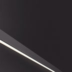 Lampada da Parete LED Nera Slim Moderna Liora