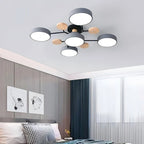 Lampada da soffitto LED circolare acrilica moderna nordica