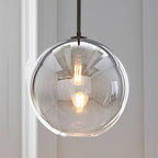 Lampada a Sospensione Globo in Vetro con Gradiente Nordic da 1 Luce