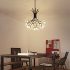 Lampadari a Sfumatura di Dente di Leone con Cristallo 13-19 Luci