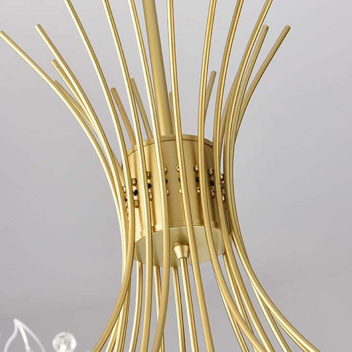 Lampadari a Sfumatura di Dente di Leone con Cristallo 13-19 Luci