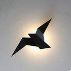 Applique da Parete LED in Metallo Creativo Moderno a Forma di Uccello Volante con 1 Luce