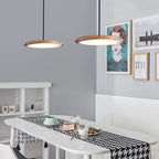Lampada a Sospensione LED in Metallo Nordic Macaron Flying Saucer
