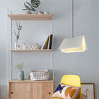 Lampada a sospensione in metallo PVC con paralume a forma di libro Flying Book 1-Light