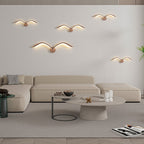 Lampada da parete LED in acrilico con gabbiano minimalista nordico