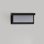 Lampada da Parete Moderna Rettangolare LED con Sensore da Esterno Impermeabile