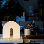 LuminArch Lampada - Lampada da Tavolo Moderna e Curva