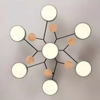 Lampada da soffitto LED circolare in acrilico