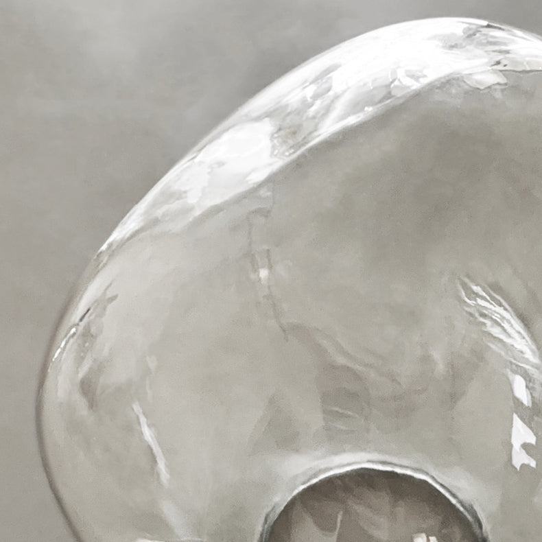 Lampada da parete a sfera irregolare in vetro elettroplaccato minimalista moderna con 1 luce per soggiorno