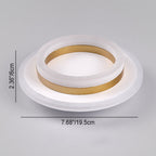 Lampada da soffitto LED a incasso quadrata circolare in acrilico semplice nordico